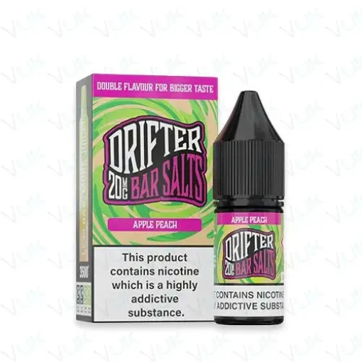 1729097566 apple peach 20mg drifter bar salts nic salt e liquid